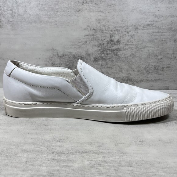 Common Projects Leather Slip On Sneakers - Size EU 40 / Men's 7 / Women's 10 - Picture 2 of 10